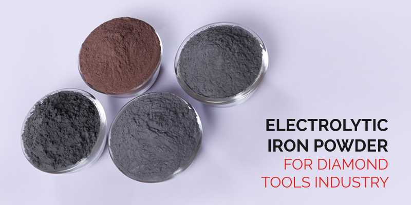 Electrolytic Iron Powder for diamond tools industry